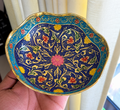 Turkish Meenakari Bowl – Handcrafted Brass Gift Bowl with Multi-Color Enamel